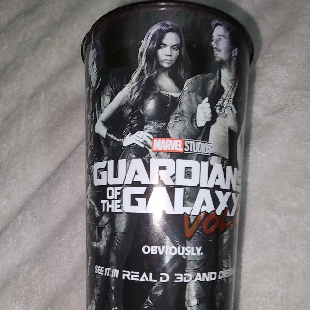 Marvel Guardians Of The Galaxy Vol 2 2017 Movie Theater Promo Soda Cup 7.5